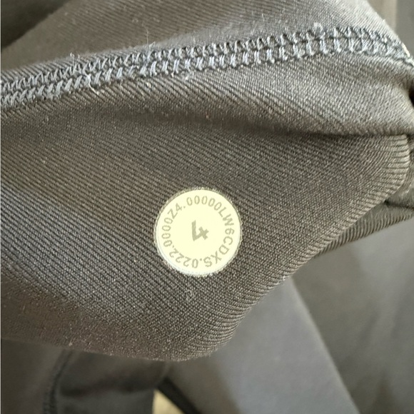 Lululemon Swift Speed High-Rise Crop 21" Size 4 Black - Picture 10 of 13